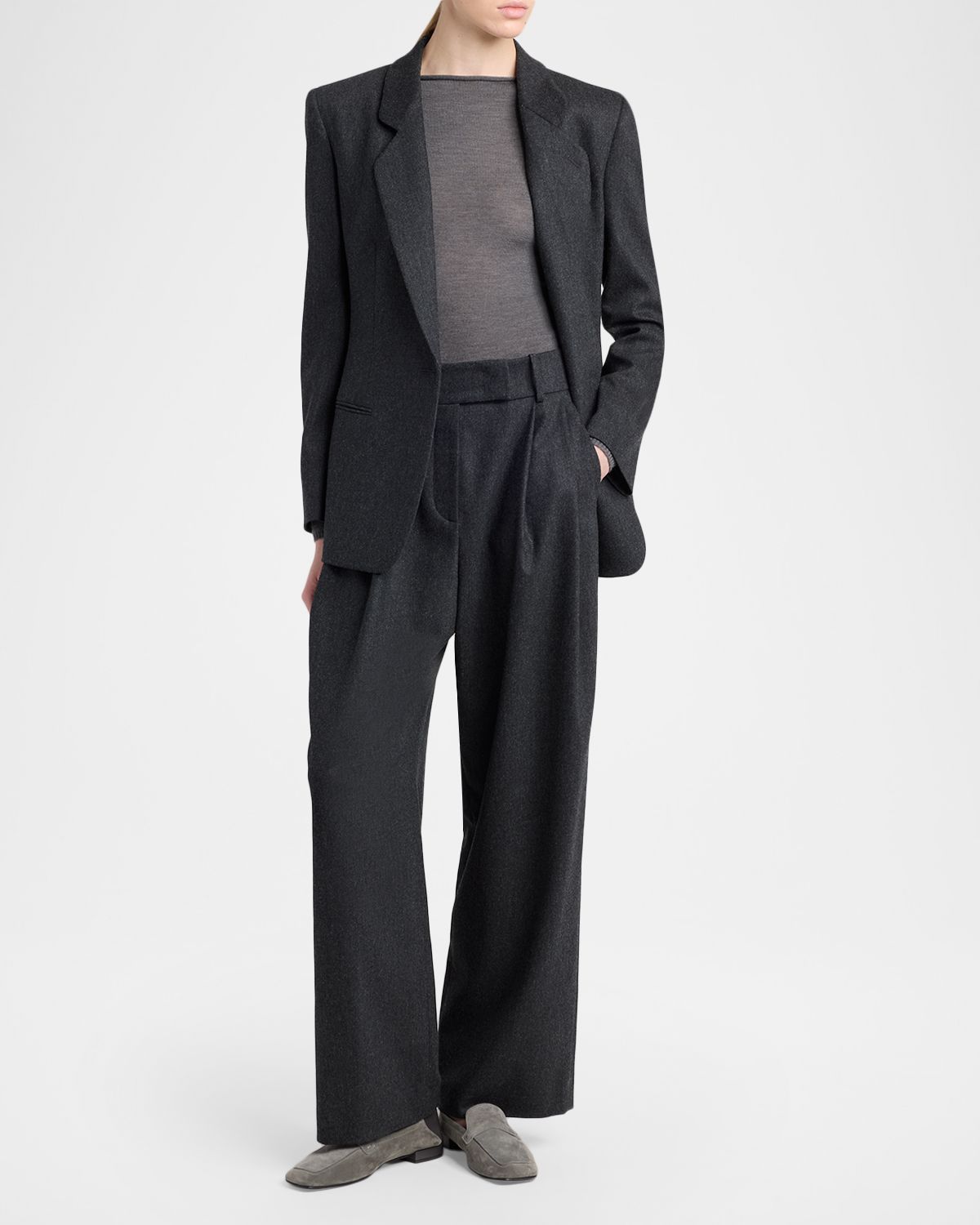 Giorgio Armani Cashmere Semi-Sheer Sweater | Thumbnail 5