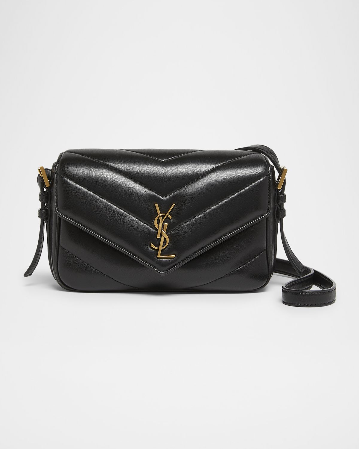 Saint Laurent Toy Loulou YSL Quilted Leather Crossbody Bag