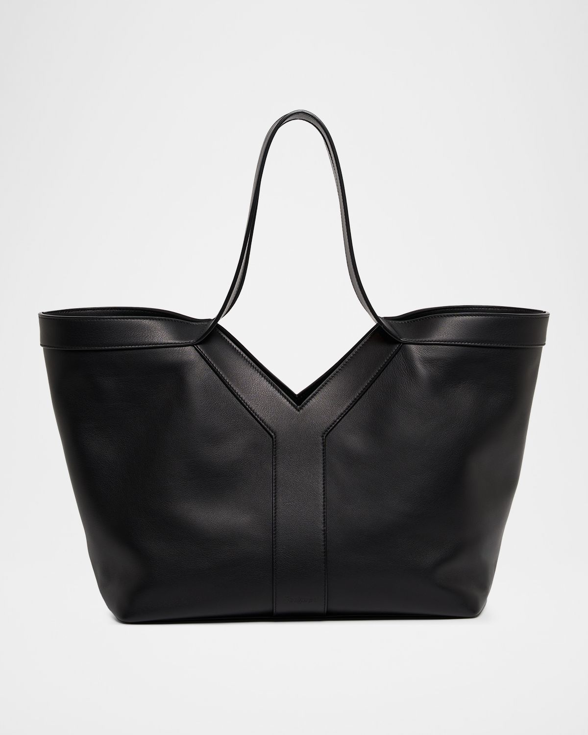 Saint Laurent Y Small Tote Bag in Leather | Thumbnail 7