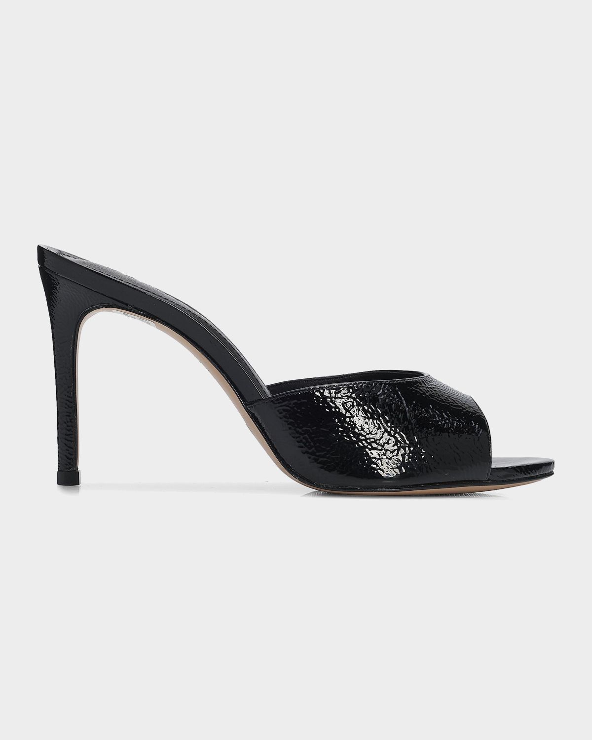 Schutz 100mm Cloe Patent Leather Mules