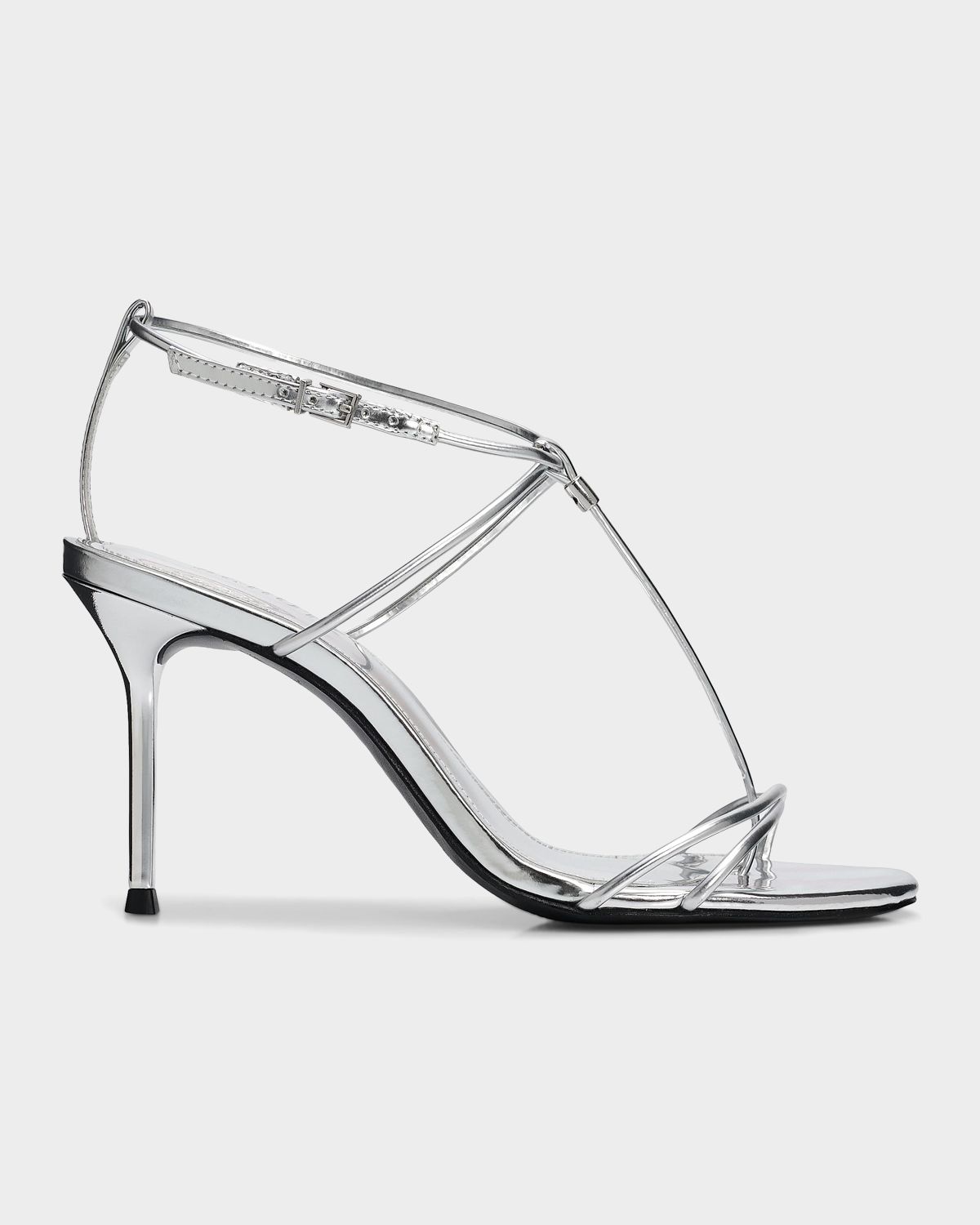 Schutz Jules 90MM Leather Sandals