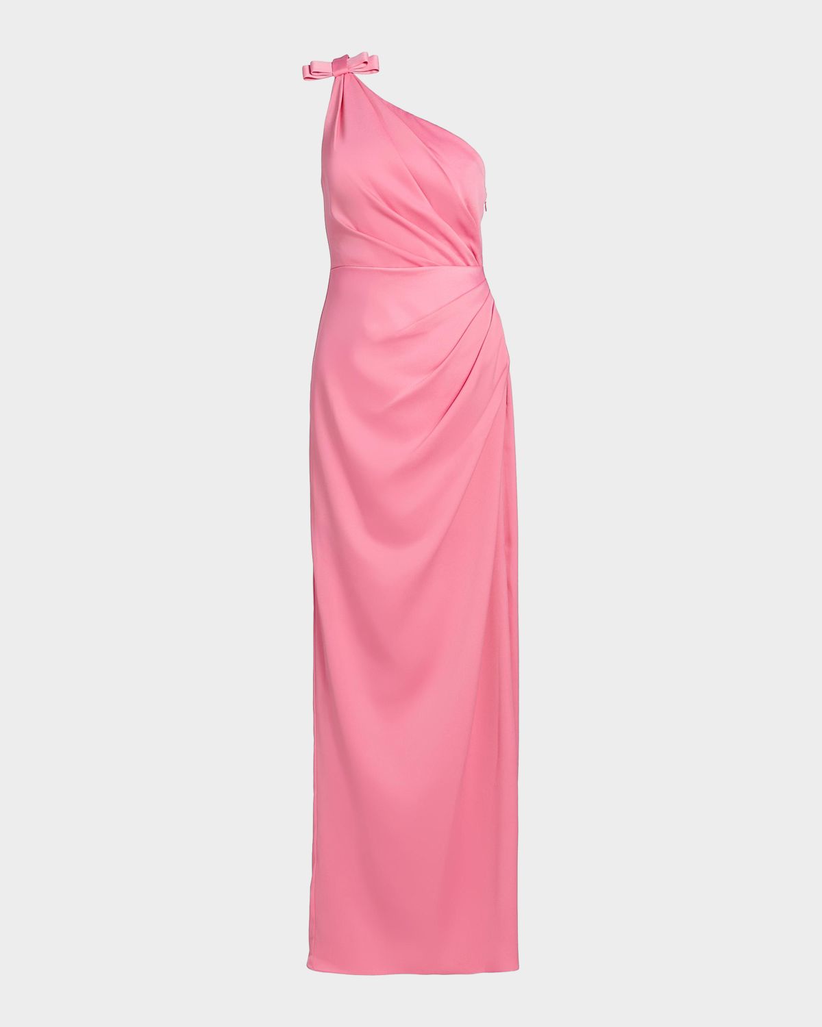 As It May Alexis Crepe One-Shoulder Gown