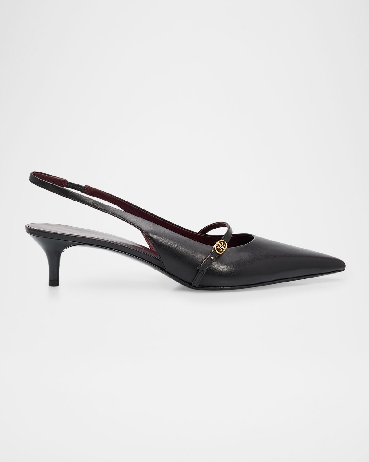 Tory Burch 45mm Double T Leather Buckle Pumps | Thumbnail 7 Tory Burch 45mm Double T Leather Buckle Pumps | Thumbnail 7