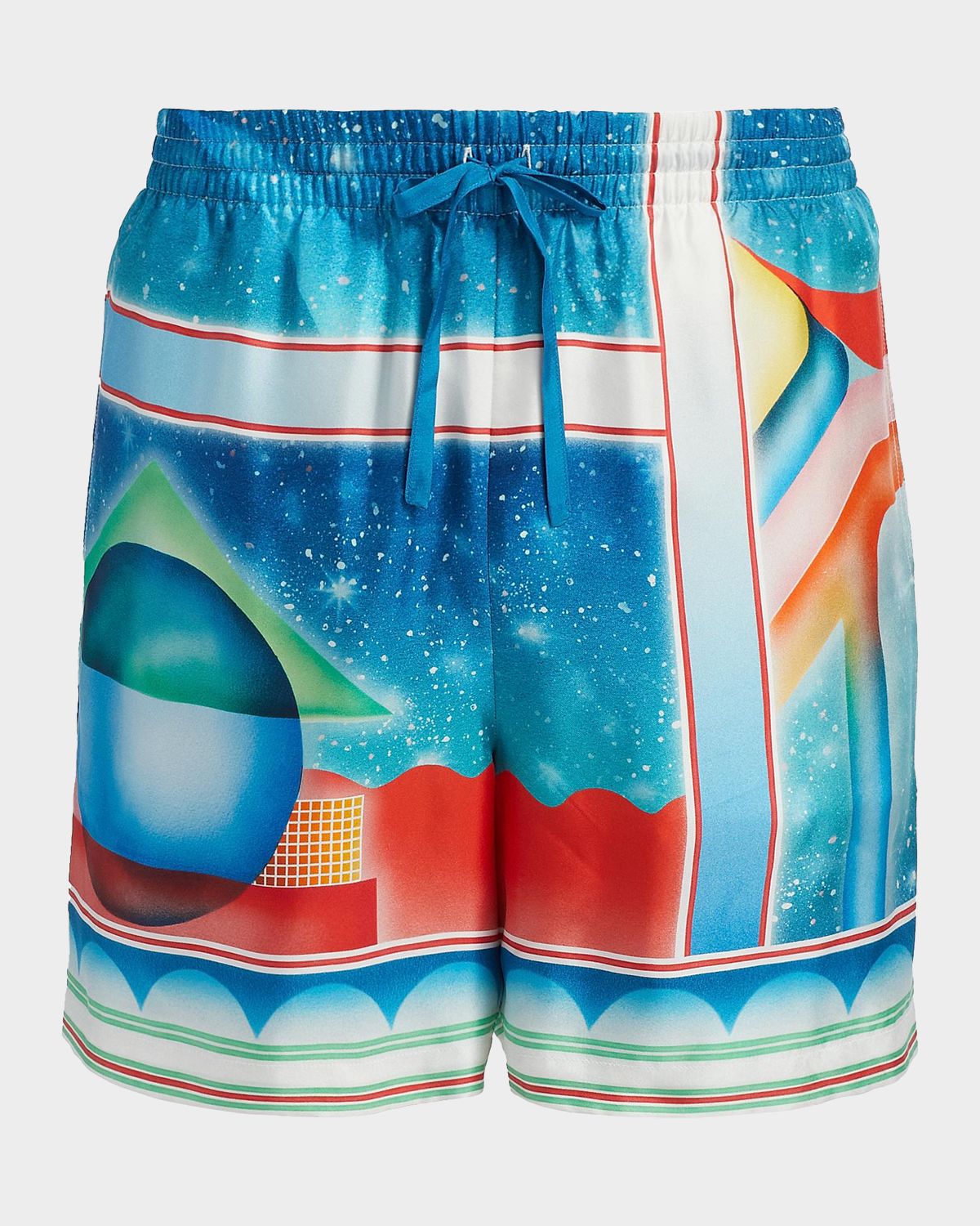CASABLANCA Galaxy Print Swim Shorts