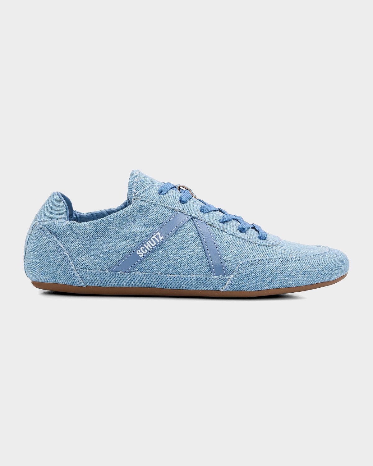 Schutz Eight Denim Low-Top Sneakers | Thumbnail 4