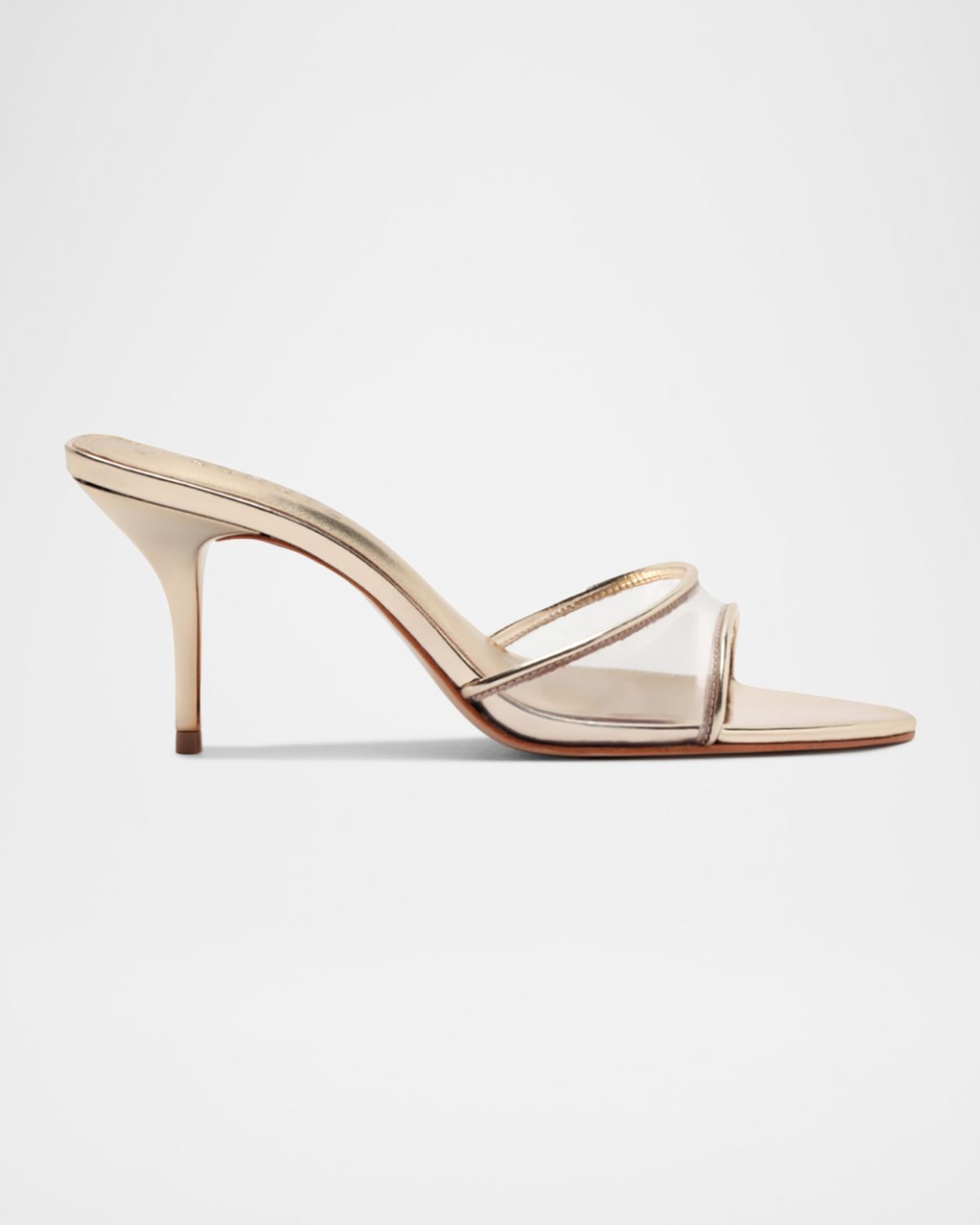 Schutz 75mm Elodie Vinyl Metallic Leather Mules | Thumbnail 8 Schutz 75mm Elodie Vinyl Metallic Leather Mules | Thumbnail 8