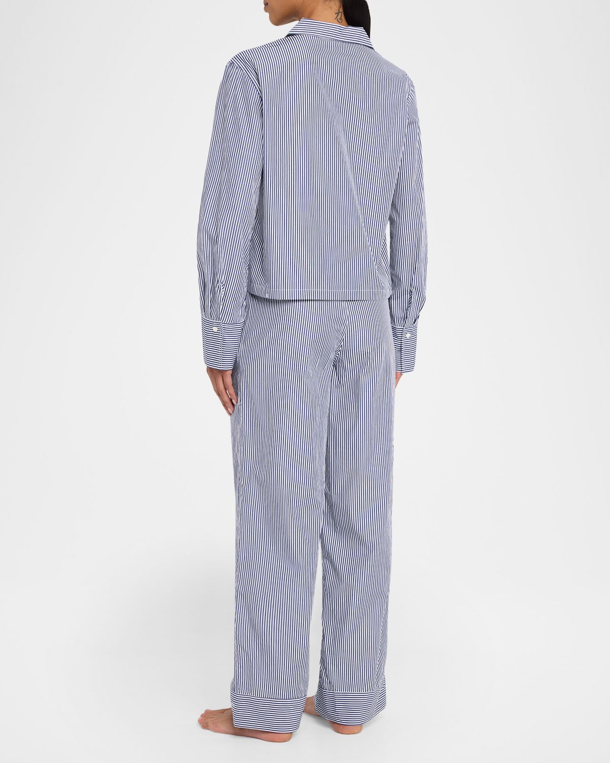 Polo Ralph Lauren Long-Sleeve Striped Cotton Poplin Pajama Set | Thumbnail 3 Polo Ralph Lauren Long-Sleeve Striped Cotton Poplin Pajama Set | Thumbnail 3