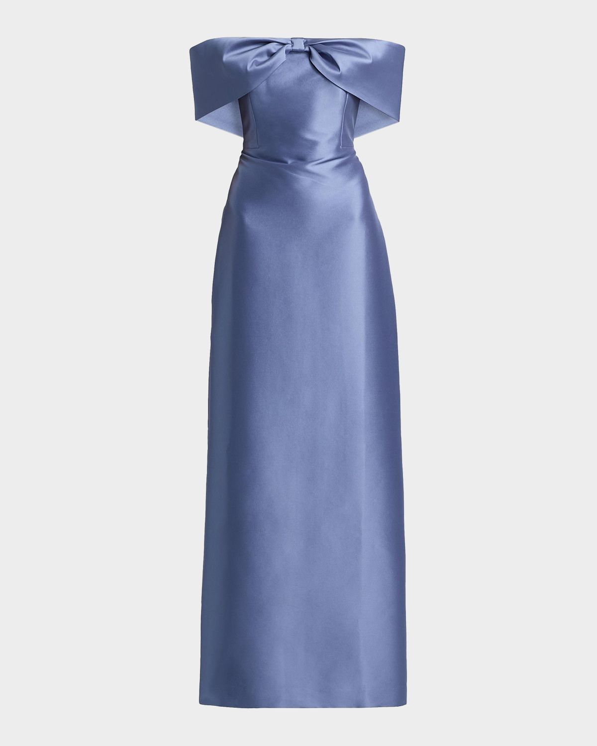 SACHIN BABI Michelle Bow Satin Gown