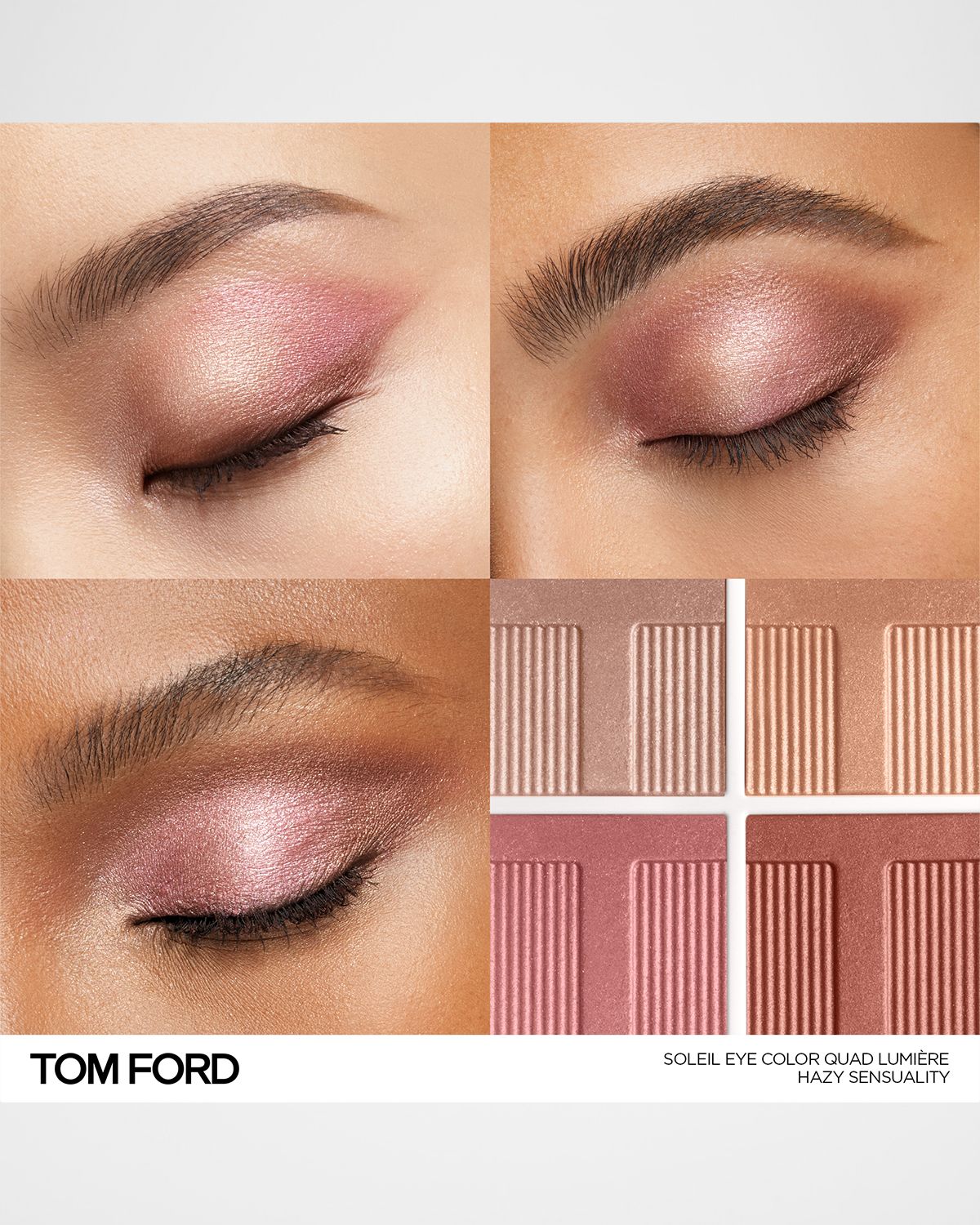 TOM FORD Soleil Eye Color Quad Lumiere Eyeshadow - Golden Hour | Thumbnail 5