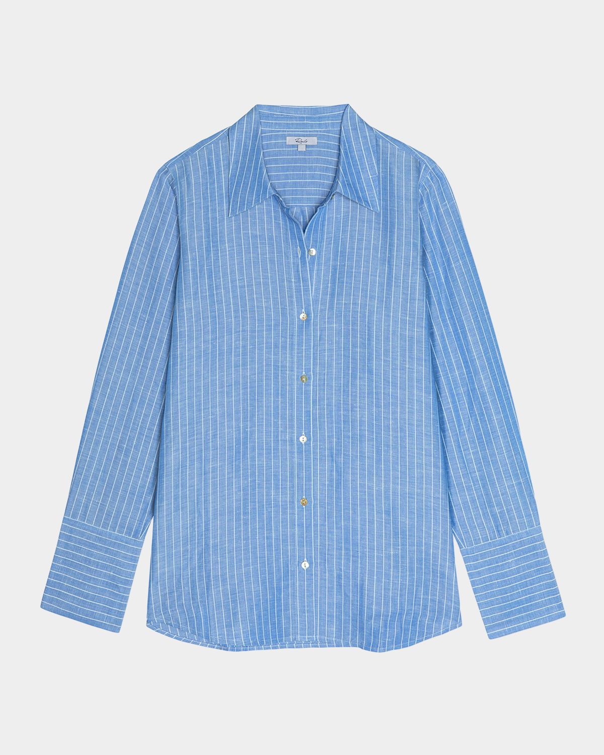 Rails Knox Pinstripe Linen Shirt | Thumbnail 7