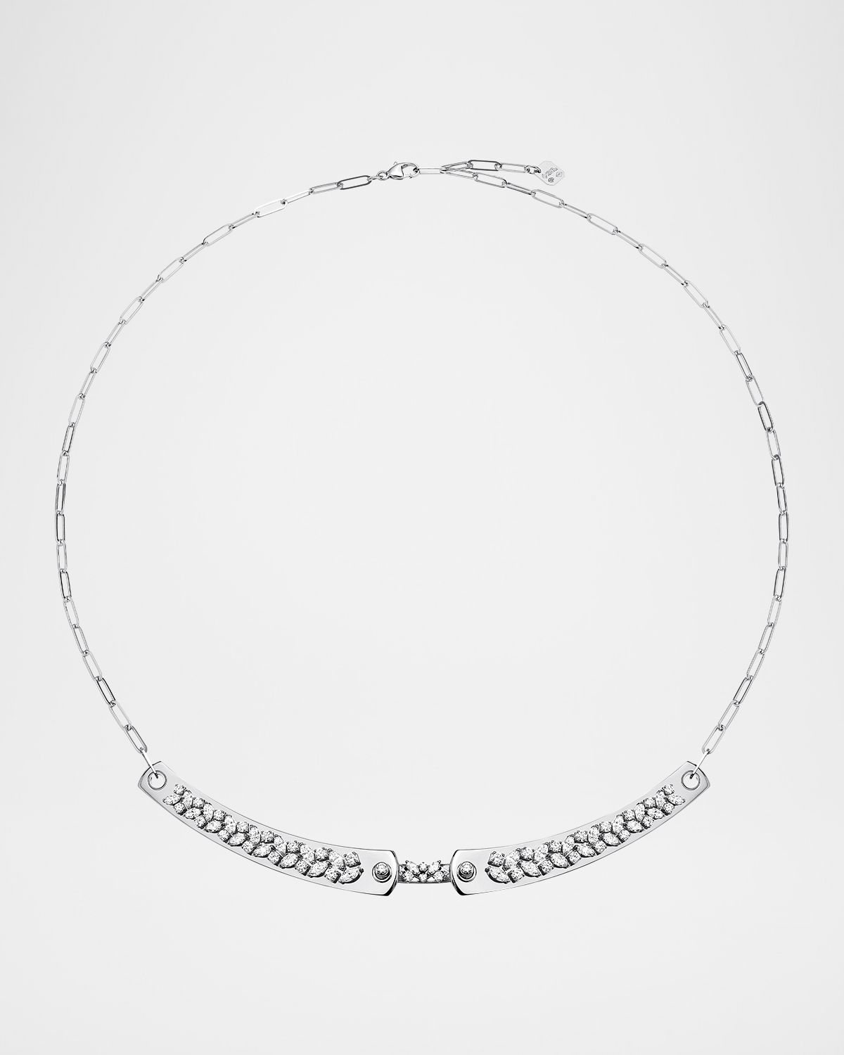 Nouvel Heritage 18K White Gold Soiree Mood Necklace