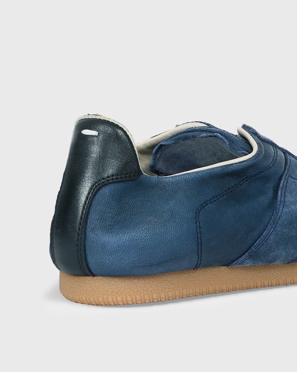 Maison Margiela Men 's Replica Napa Leather and Suede Low-Top Sneakers | Thumbnail 5 Maison Margiela Men 's Replica Napa Leather and Suede Low-Top Sneakers | Thumbnail 5
