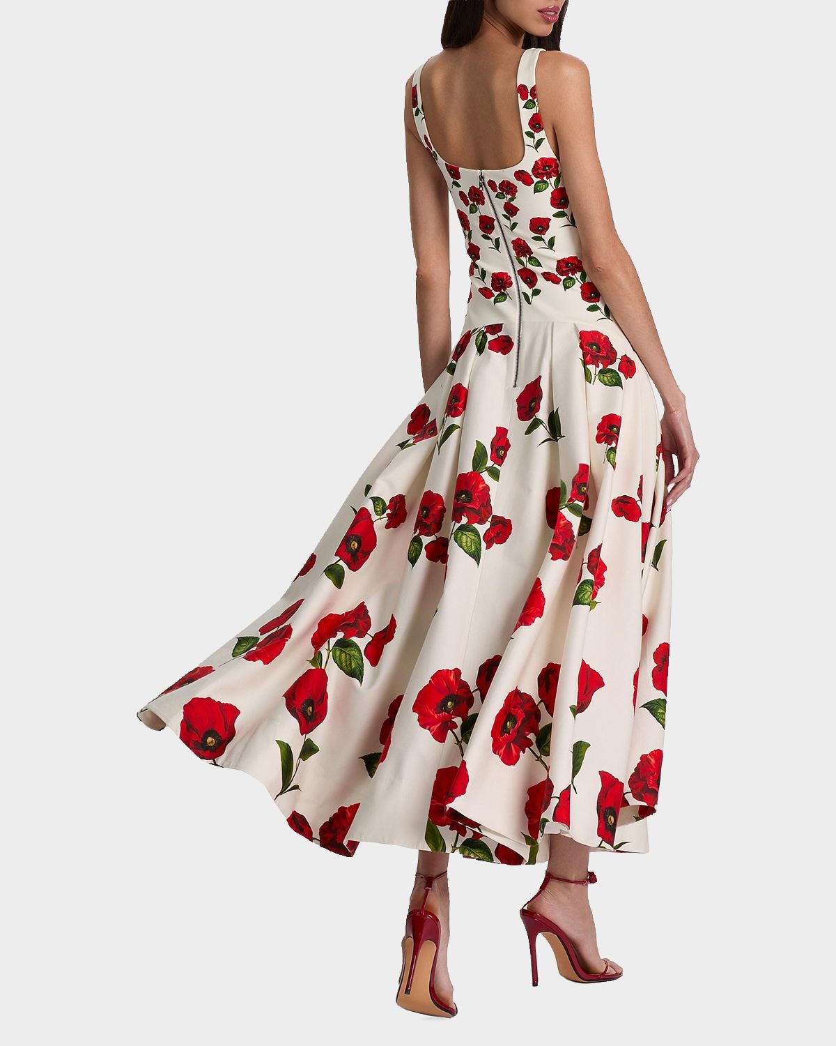 ALICE + OLIVIA Adley Drop-Waist Maxi Dress | Thumbnail 3 ALICE + OLIVIA Adley Drop-Waist Maxi Dress | Thumbnail 3
