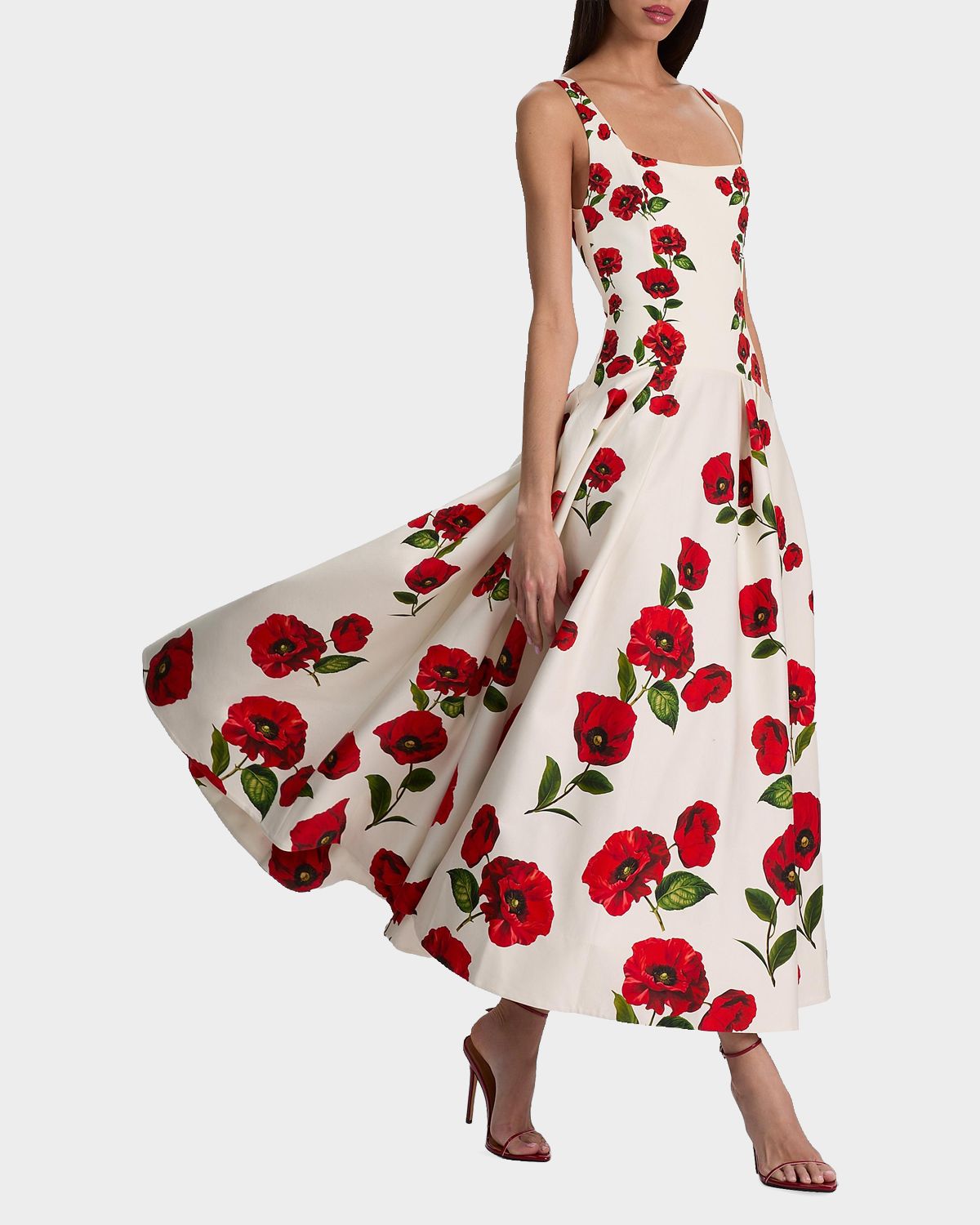 ALICE + OLIVIA Adley Drop-Waist Maxi Dress | Thumbnail 4 ALICE + OLIVIA Adley Drop-Waist Maxi Dress | Thumbnail 4