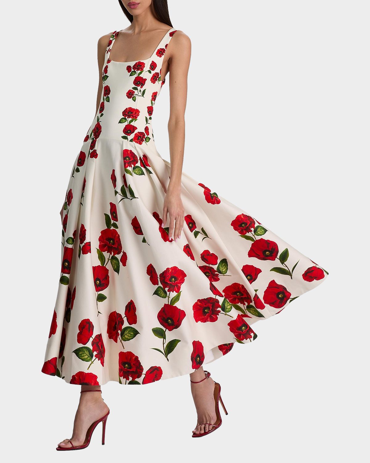 ALICE + OLIVIA Adley Drop-Waist Maxi Dress | Thumbnail 6 ALICE + OLIVIA Adley Drop-Waist Maxi Dress | Thumbnail 6