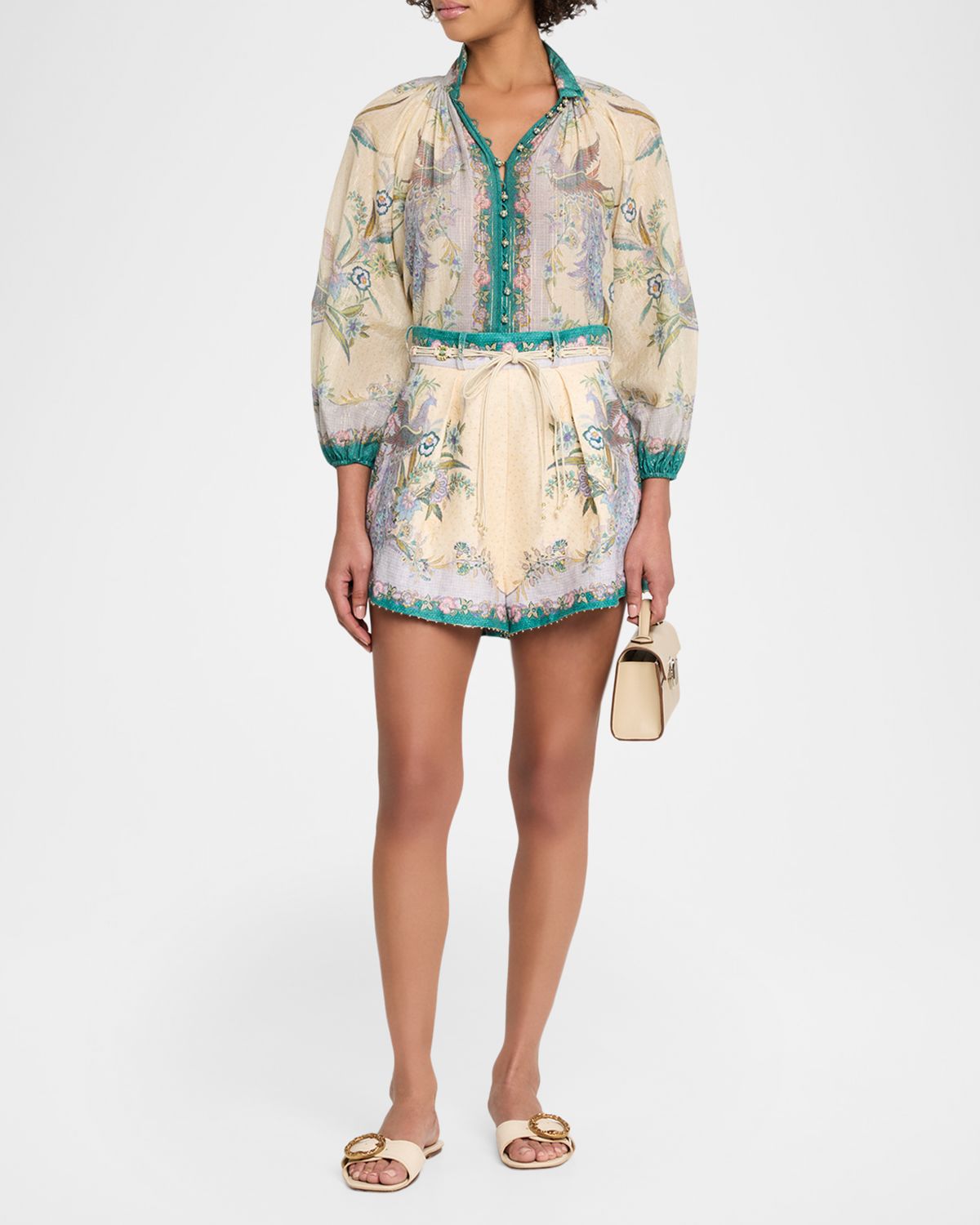Zimmermann Indra Tuck Shorts