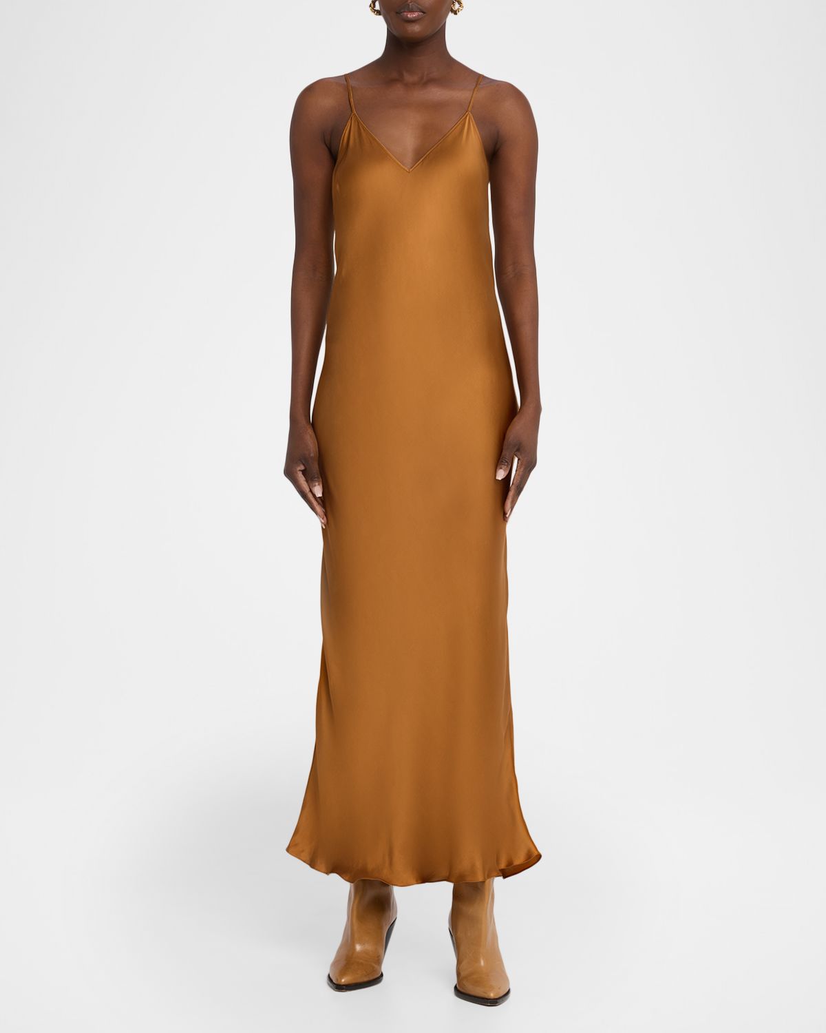 Isabel Marant Nevana Satin Backless Maxi Slip Dress | Thumbnail 5 Isabel Marant Nevana Satin Backless Maxi Slip Dress | Thumbnail 5