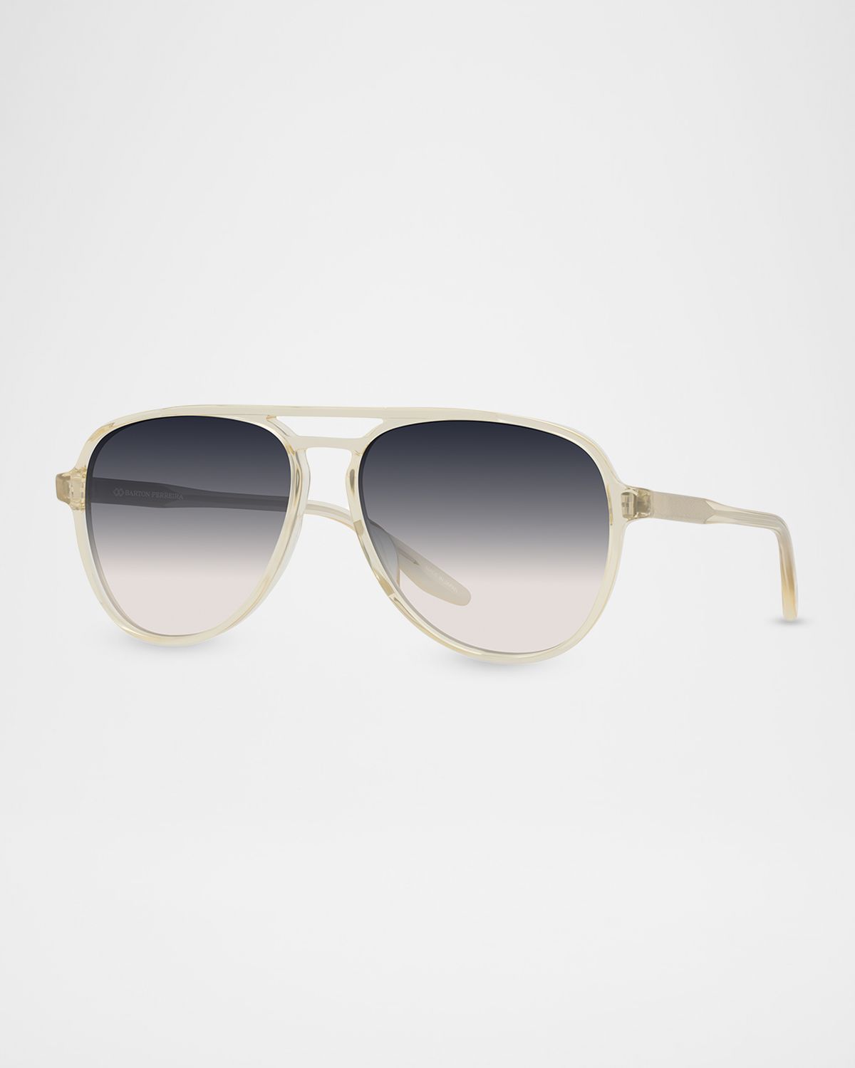 Barton Perreira Hartmann 55mm Acetate Aviator Sunglasses