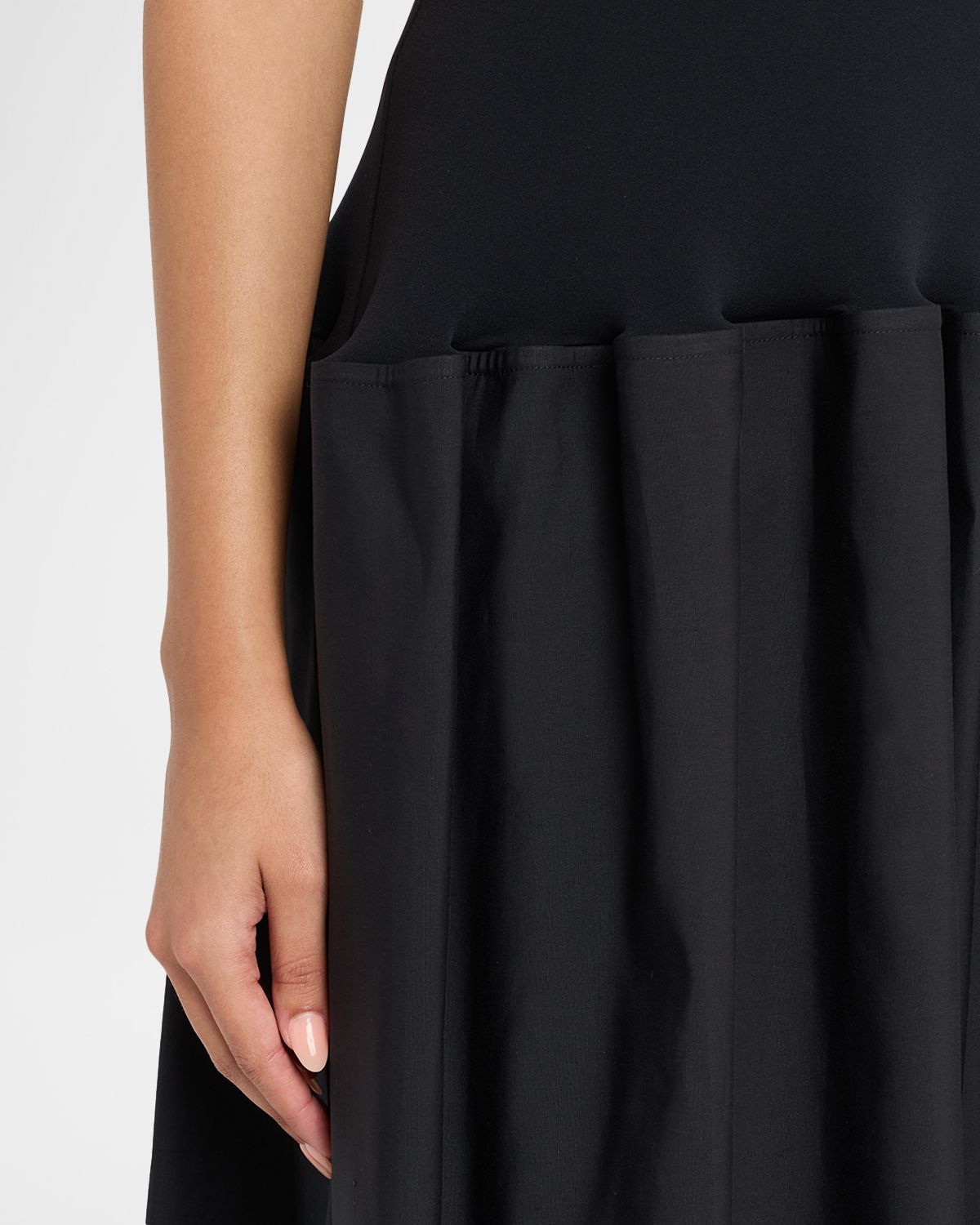 FForme Marina Sleeveless Cotton-Silk Flared Midi Dress | Thumbnail 5 FForme Marina Sleeveless Cotton-Silk Flared Midi Dress | Thumbnail 5