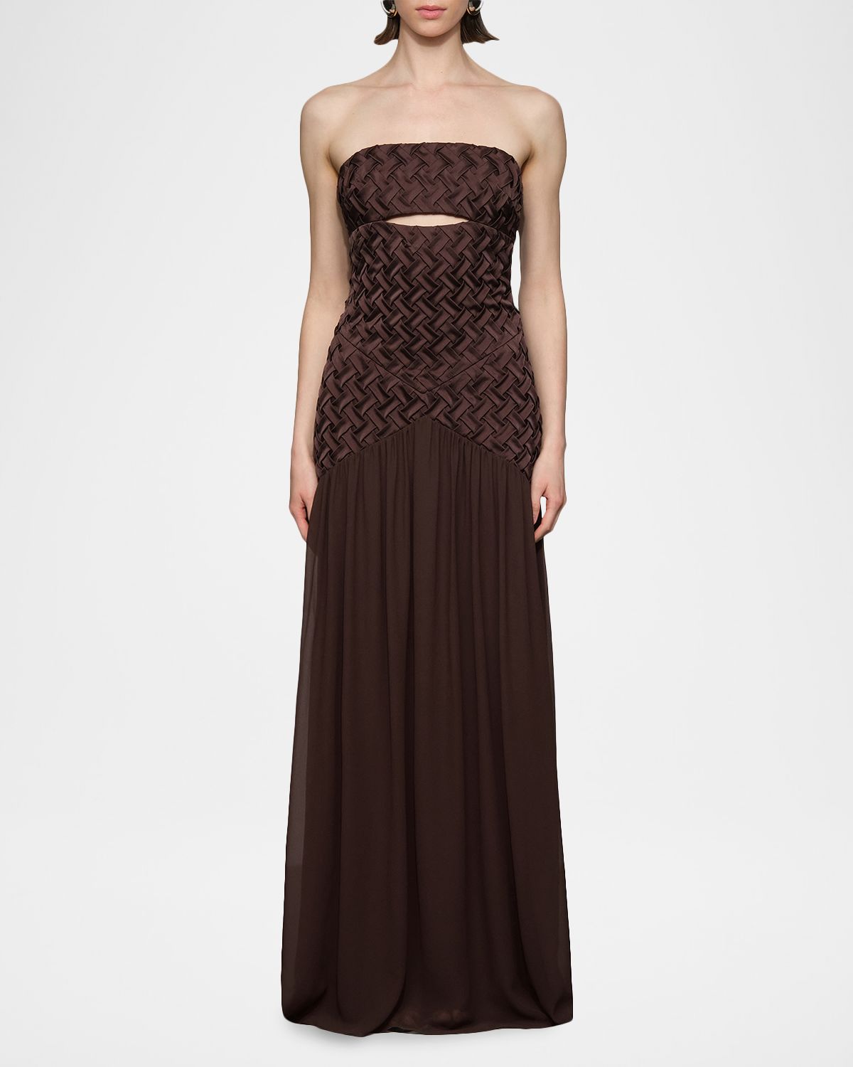 Et Ochs Amara Cutout Smocked Strapless Gown | Thumbnail 7 Et Ochs Amara Cutout Smocked Strapless Gown | Thumbnail 7