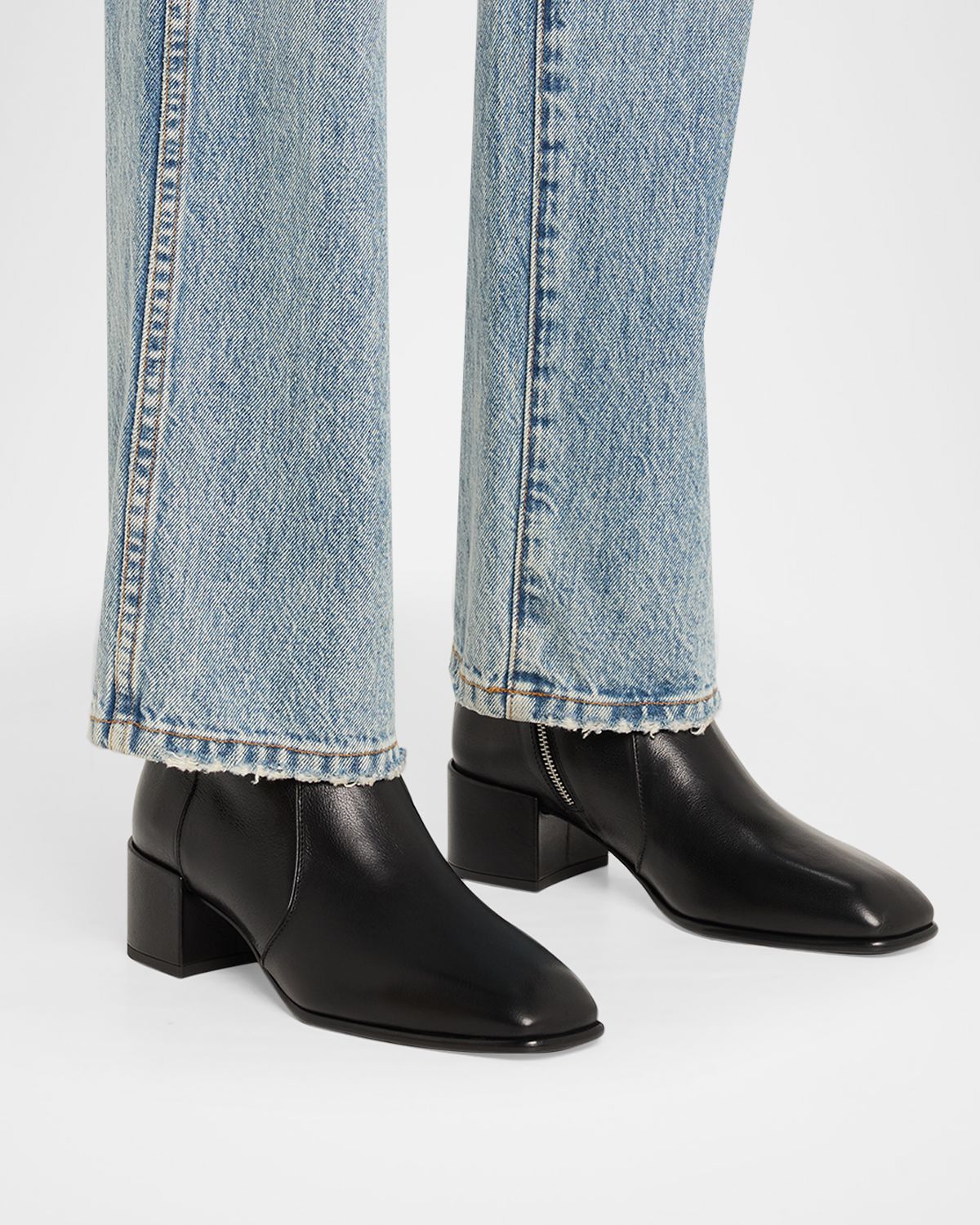Jimmy Choo 45mm Eliot Vintage Leather Ankle Boots | Thumbnail 6