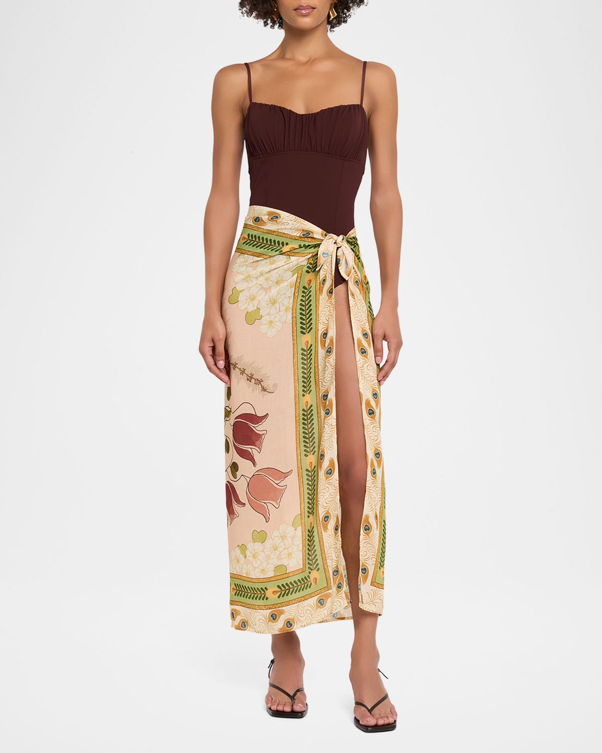 Agua Bendita Verona Printed Pareo Coverup | Thumbnail 5 Agua Bendita Verona Printed Pareo Coverup | Thumbnail 5