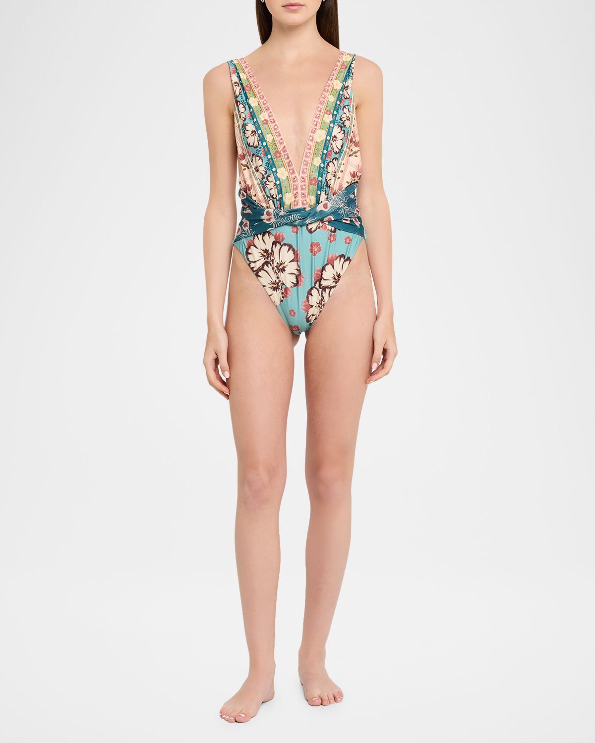 Agua Bendita Ellis Plume One-Piece Swimsuit | Thumbnail 4 Agua Bendita Ellis Plume One-Piece Swimsuit | Thumbnail 4