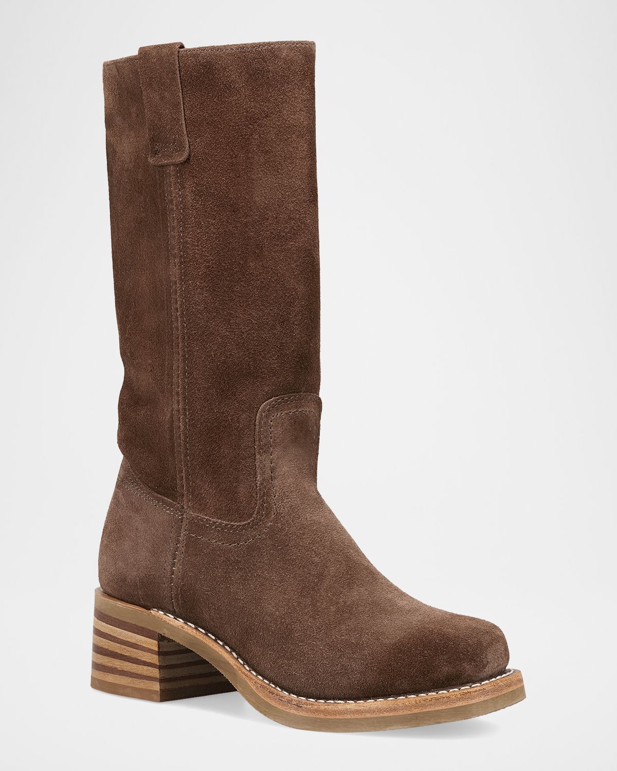 Frye Campus 12R Suede Mid-Calf Boots