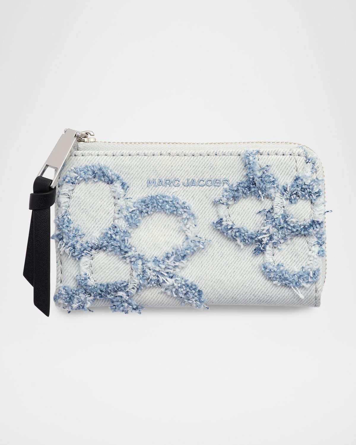 Marc Jacobs The Daisy Denim Top Zip Multi Wallet