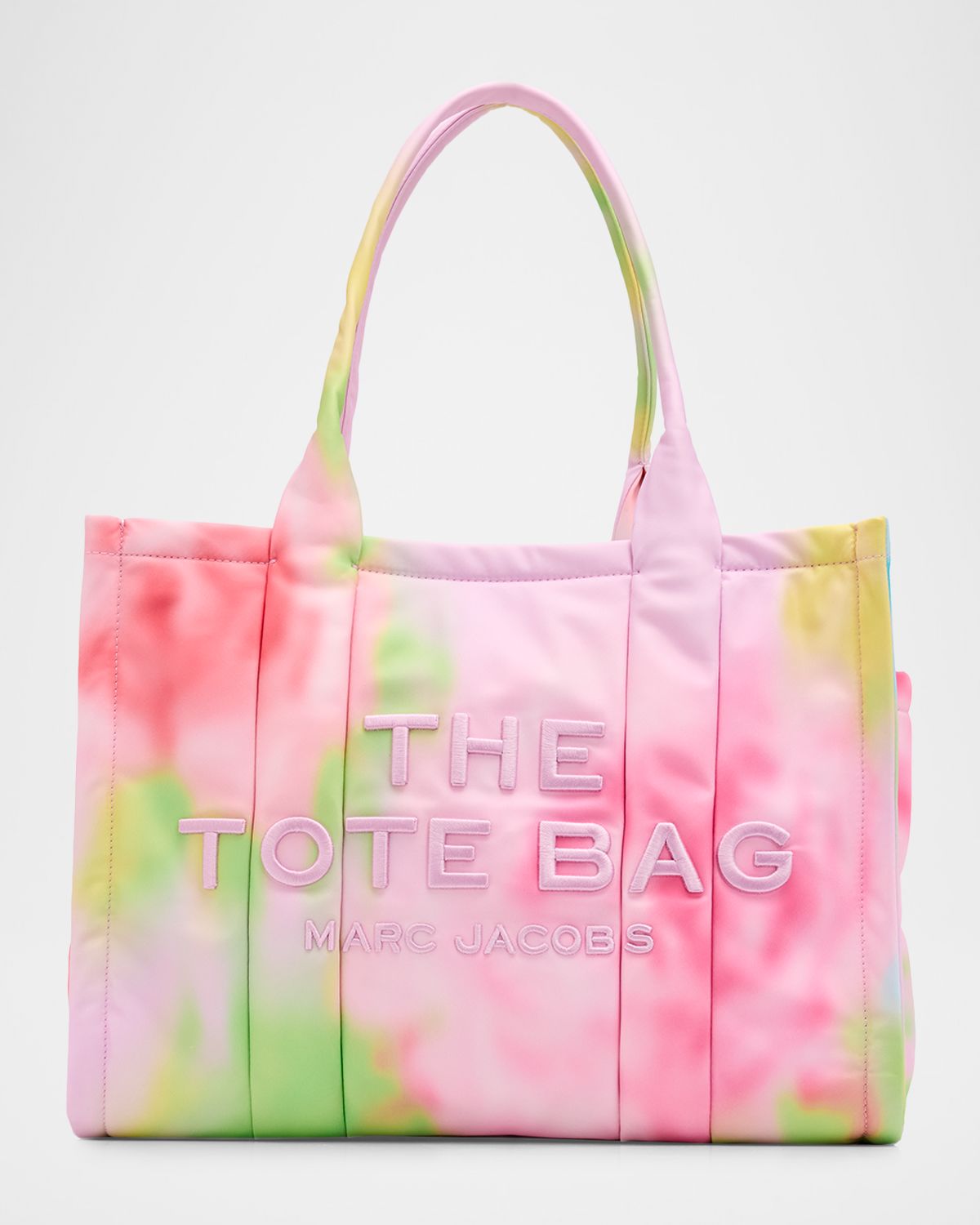 Marc Jacobs The Blurred Floral Large Puffy Nylon Tote Bag