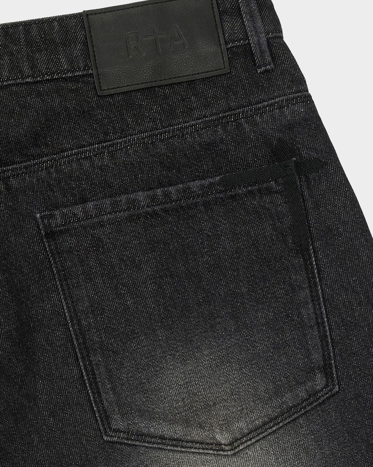 RTA Men 's Chaparral Gustavo Oversized Denim Bermuda Shorts | Thumbnail 6 RTA Men 's Chaparral Gustavo Oversized Denim Bermuda Shorts | Thumbnail 6