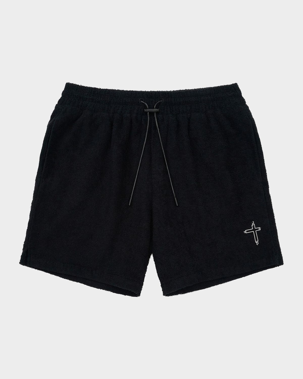 RTA Men 's Chaparral Clyde Cotton Terry Drawcord Shorts