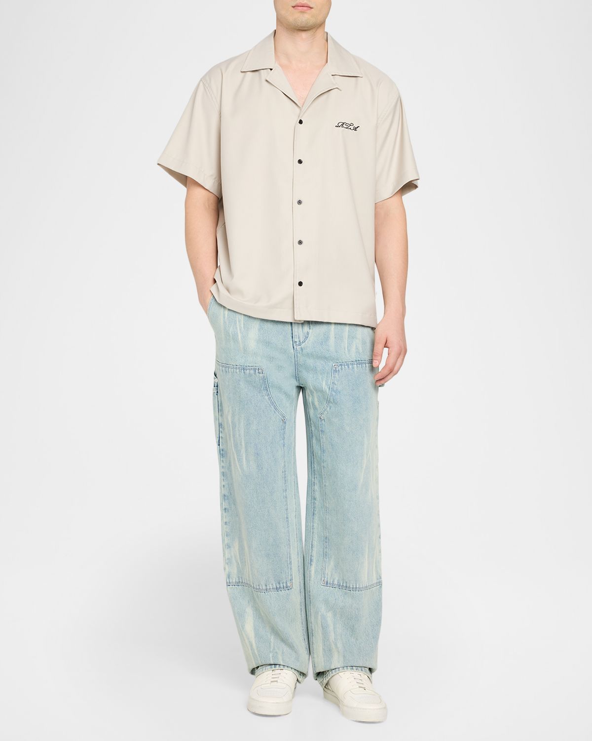 RTA Men 's Santiago Straight Leg Carpenter Pants | Thumbnail 3 RTA Men 's Santiago Straight Leg Carpenter Pants | Thumbnail 3