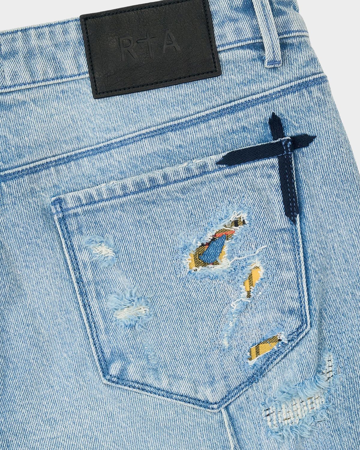 RTA Men 's Chaparral Clayton Distressed Skinny Jeans | Thumbnail 4 RTA Men 's Chaparral Clayton Distressed Skinny Jeans | Thumbnail 4