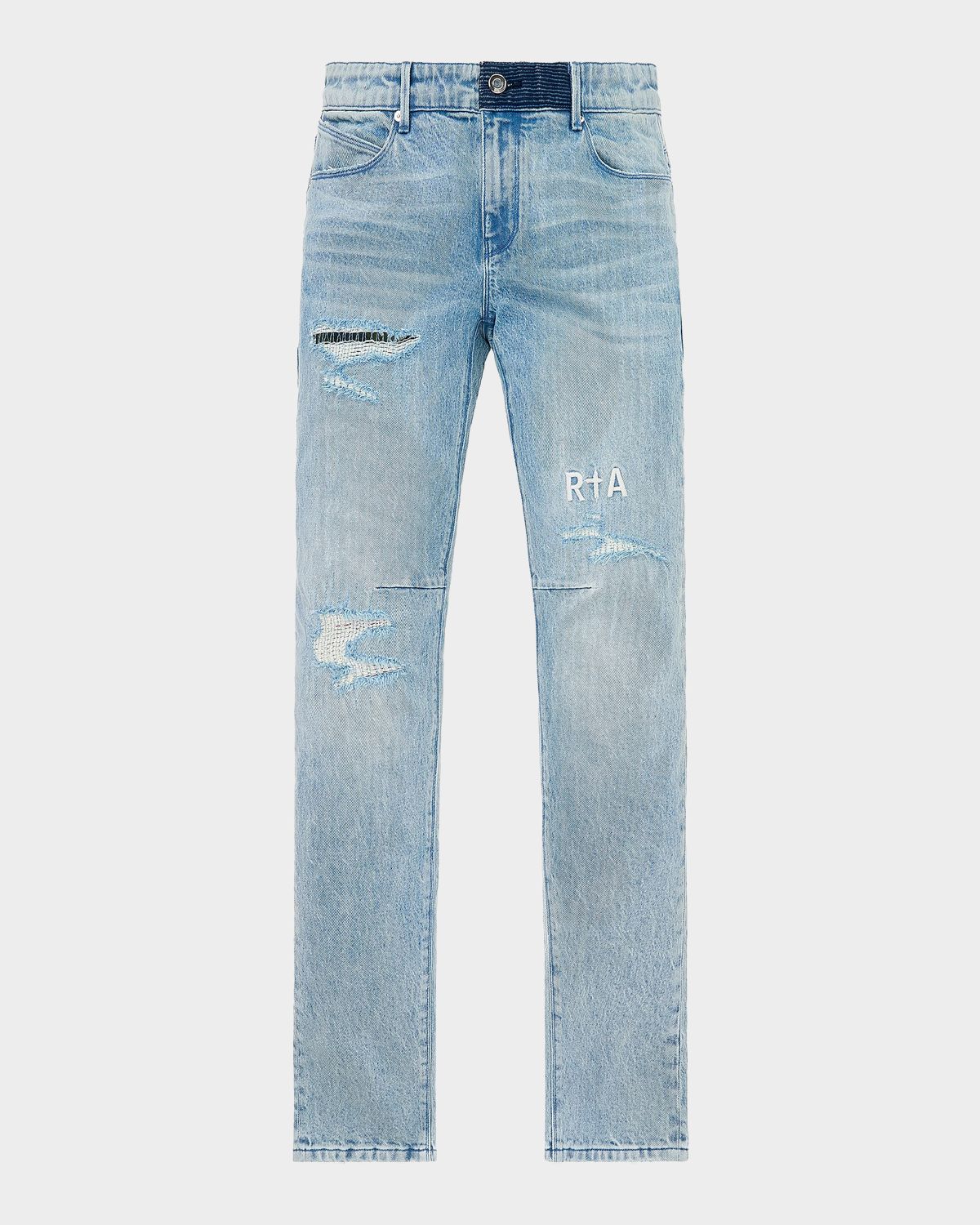 RTA Men 's Chaparral Clayton Distressed Skinny Jeans