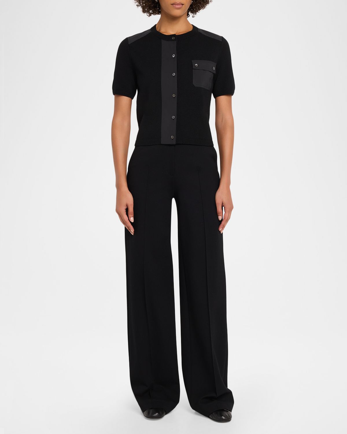3.1 Phillip Lim Short-Sleeve Cardigan | Thumbnail 5