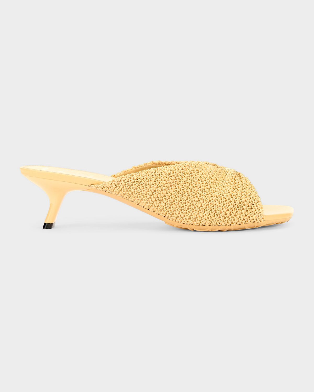 Loewe x Paula 's Ibiza 45mm Pebble Woven Slide Sandals