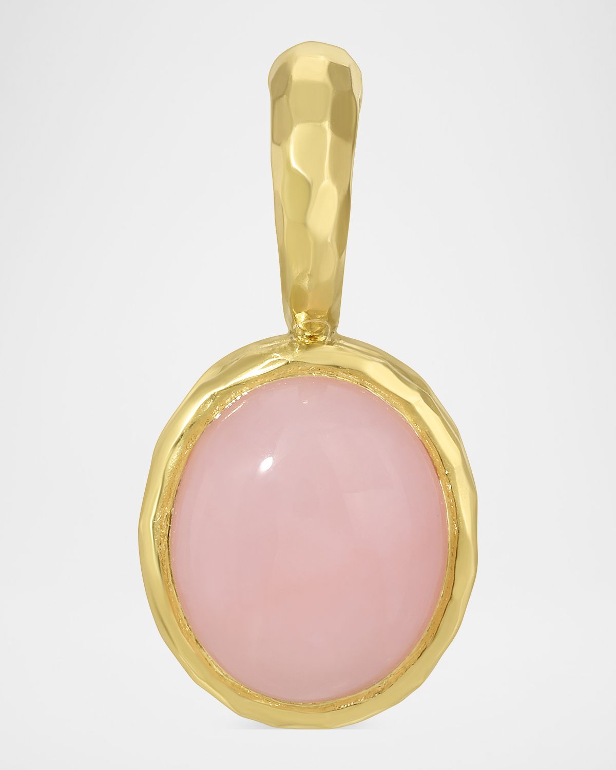 Octavia Elizabeth Hidden Gem Oval Pink Opal Pendant