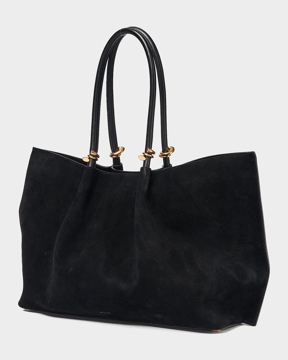 SIMKHAI Devon Pinched Suede Tote Bag | Thumbnail 5