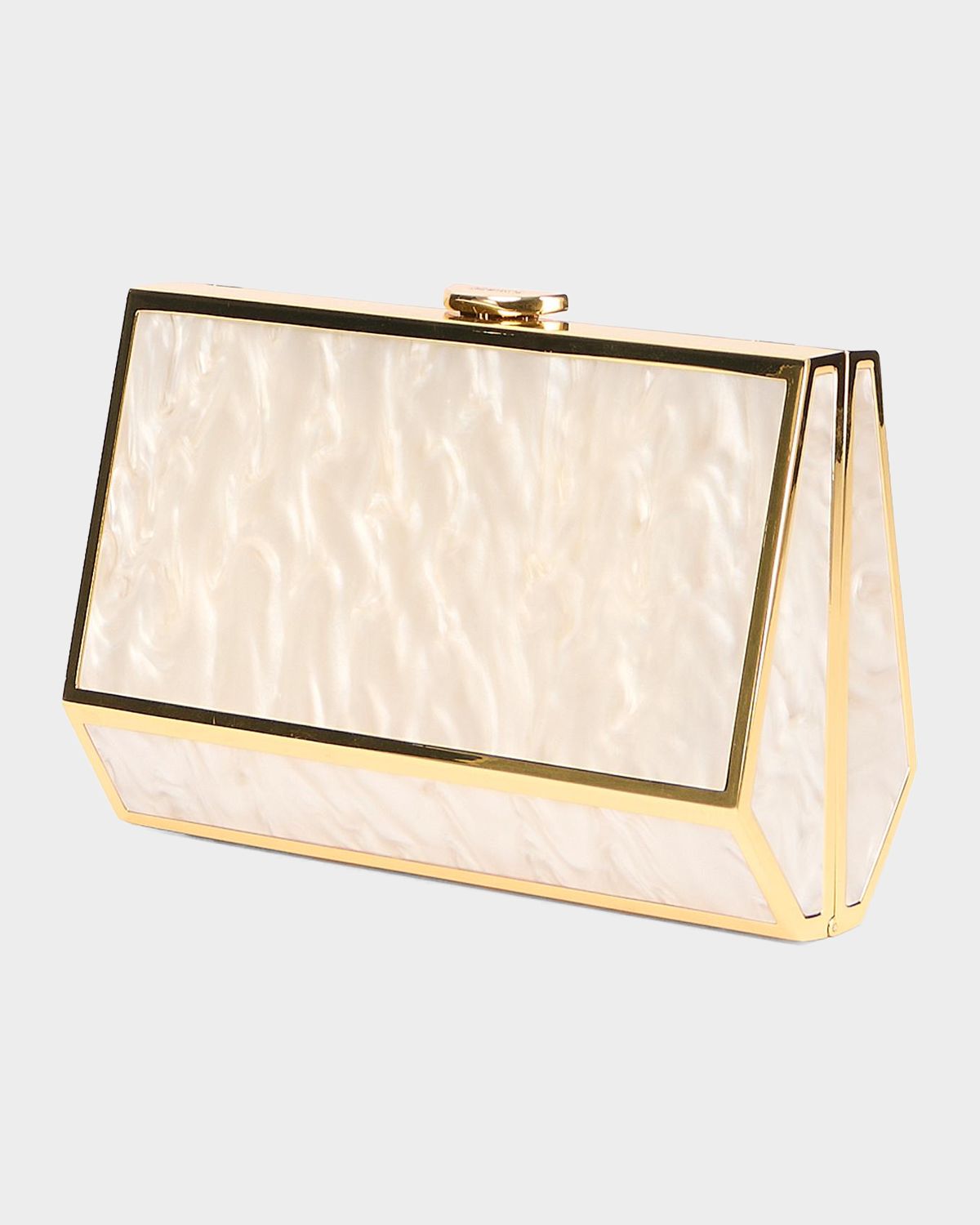 SIMKHAI Maddox Marbled Acrylic Clutch Bag | Thumbnail 3