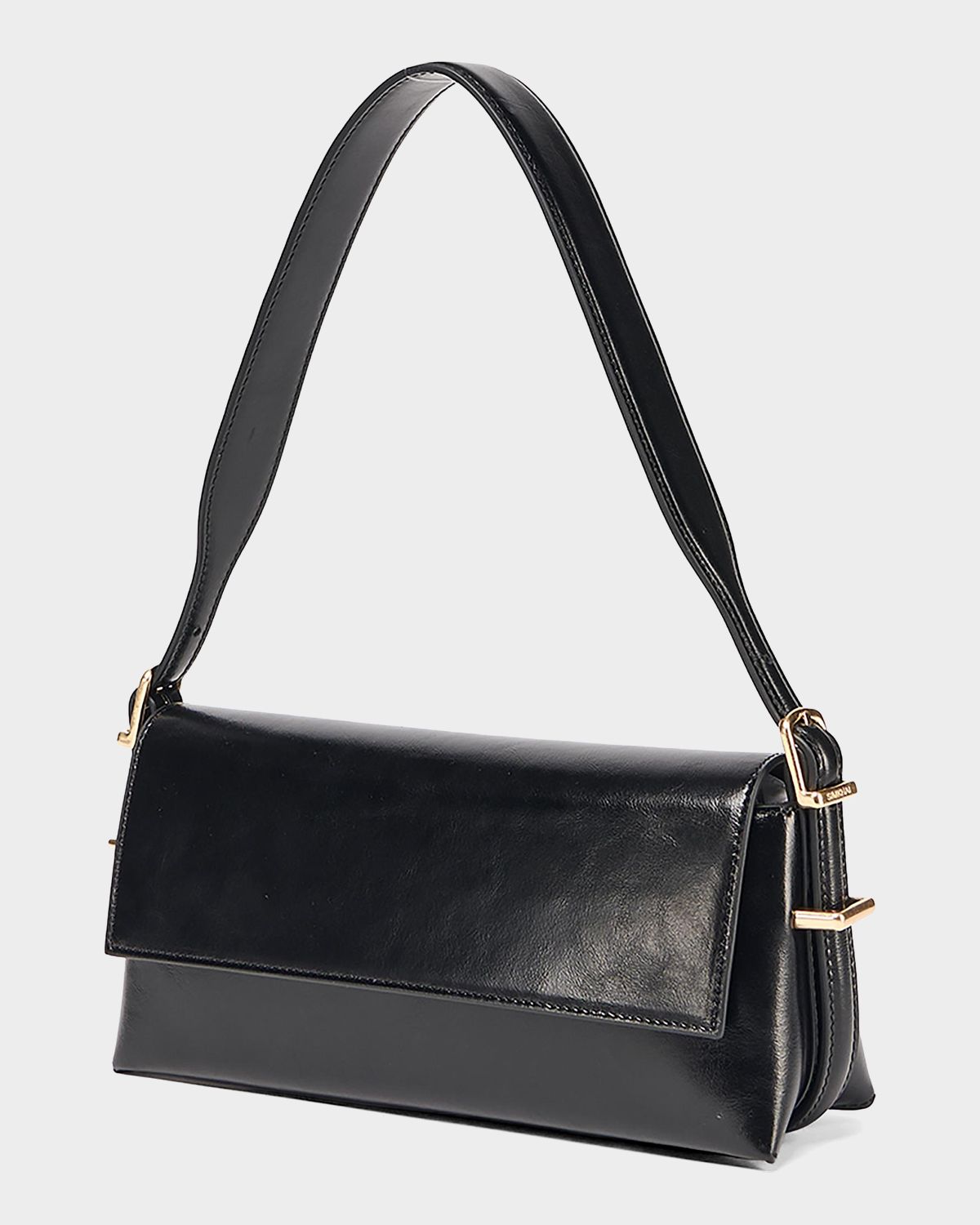 SIMKHAI Atlas Moto Leather Shoulder Bag