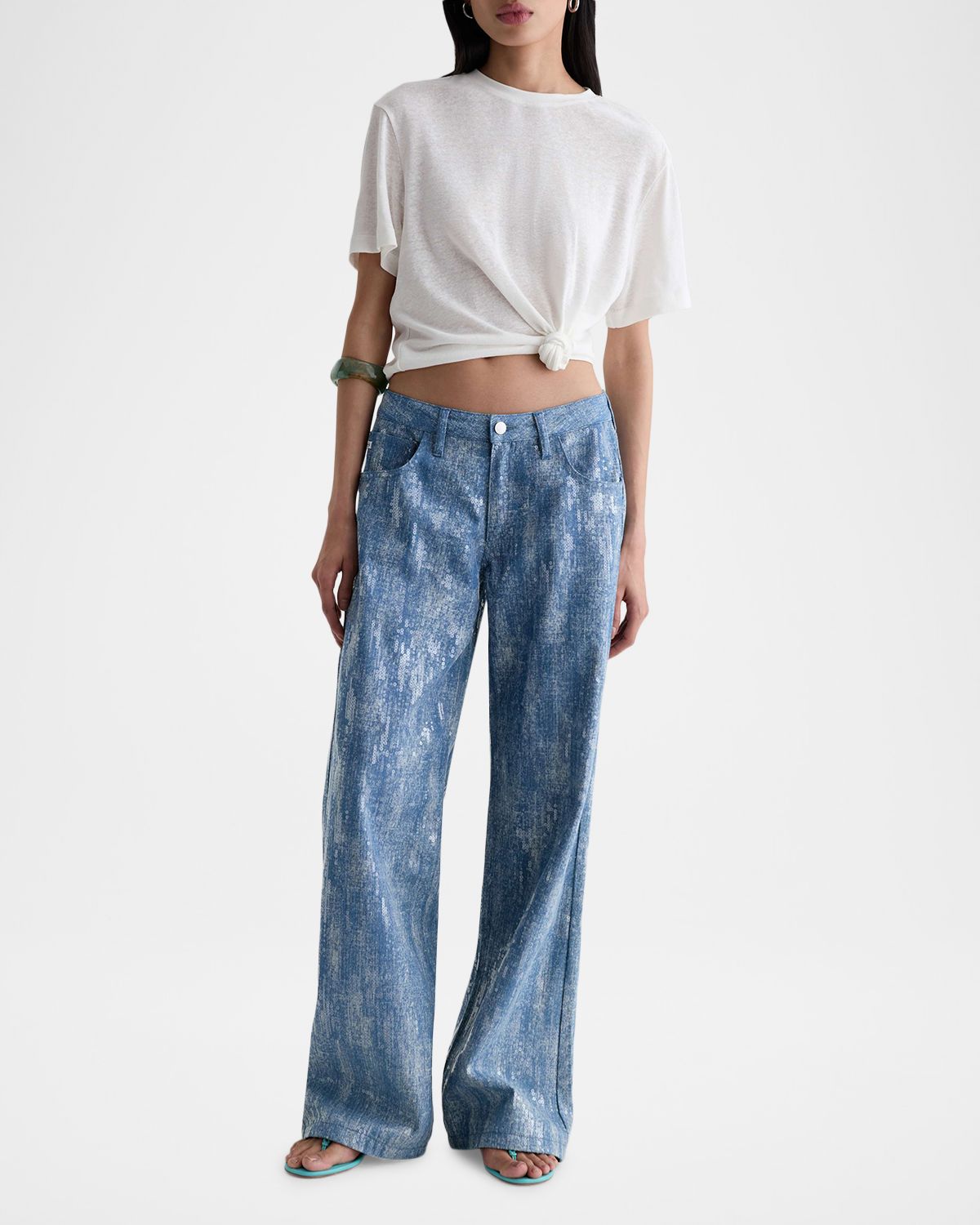 AG Jeans Relaxed Short-Sleeve Tee | Thumbnail 7 AG Jeans Relaxed Short-Sleeve Tee | Thumbnail 7