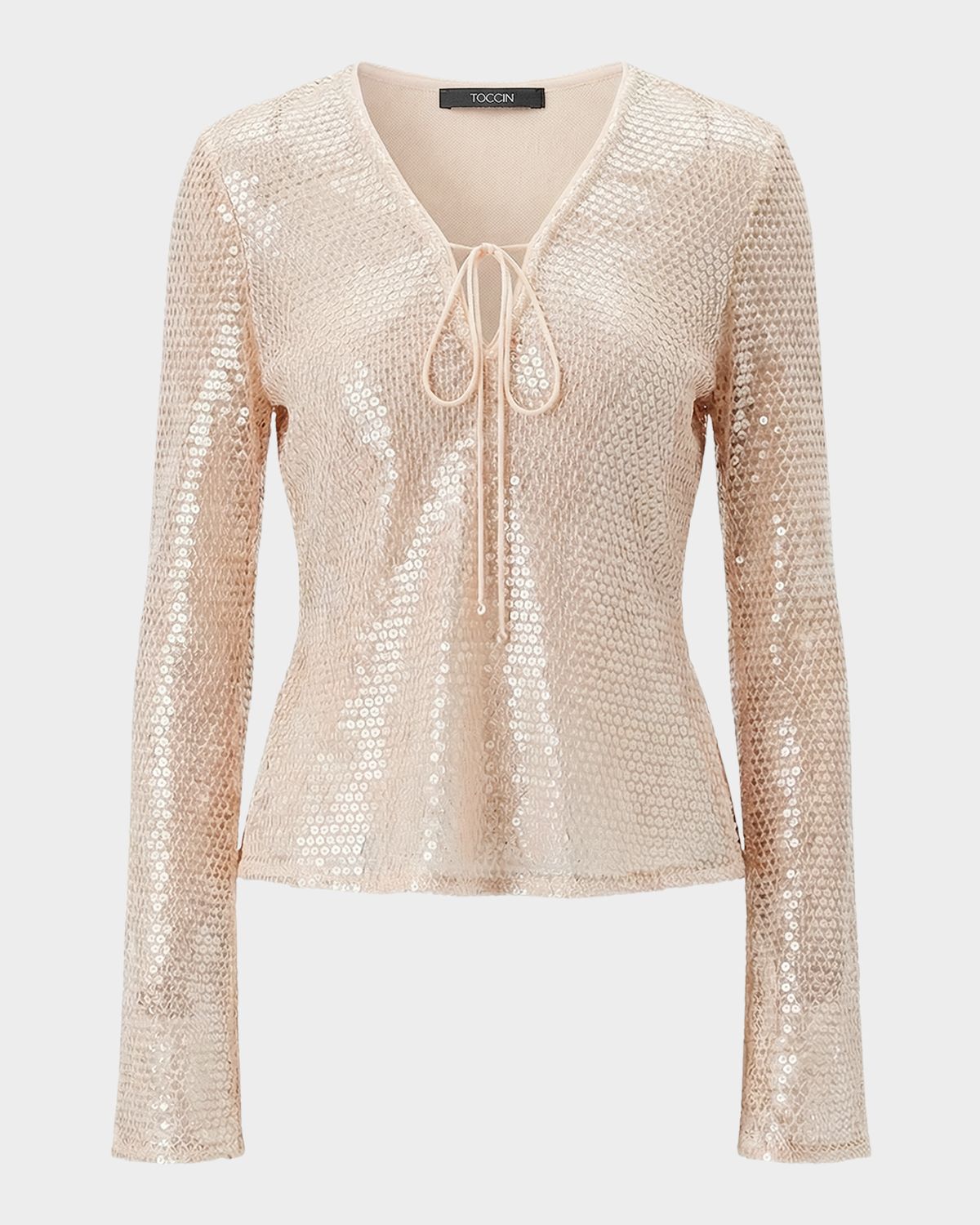 Toccin Zuri Sequined V-Neck Top | Thumbnail 5 Toccin Zuri Sequined V-Neck Top | Thumbnail 5