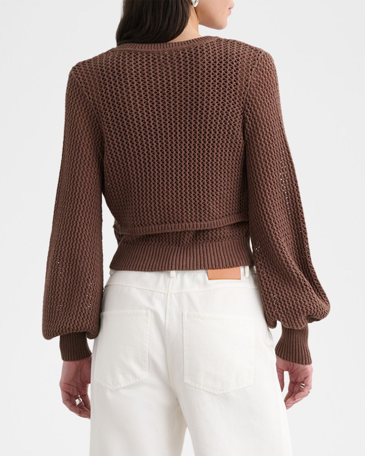 Toccin Tori Blouson-Sleeve Cardigan | Thumbnail 3