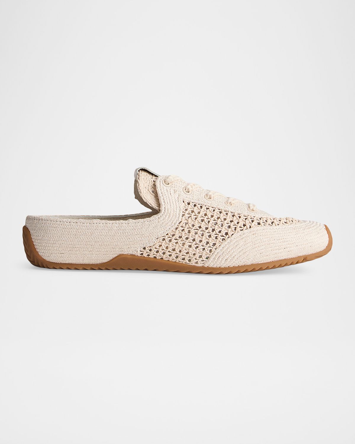 Rag & Bone Retro Runner Raffia Sneaker Mules