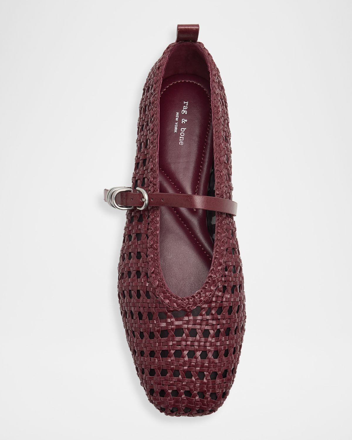 Rag & Bone Spire Woven Mary Jane Ballerina Flats | Thumbnail 4 Rag & Bone Spire Woven Mary Jane Ballerina Flats | Thumbnail 4
