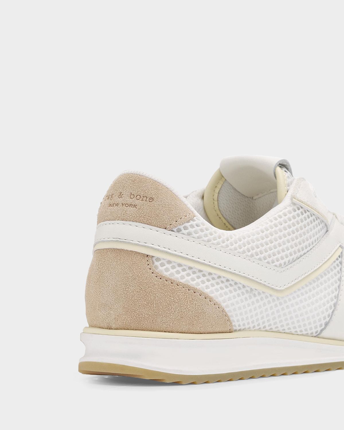 Rag & Bone Retro Mesh and Leather Trainer Sneakers