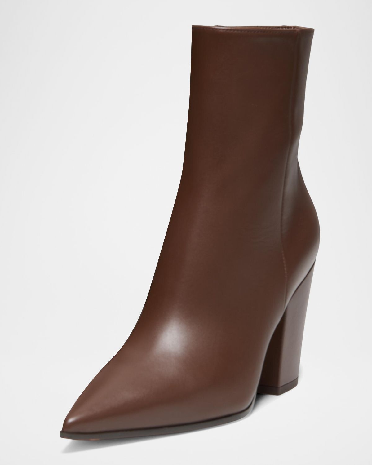 Gianvito Rossi Keinna 85MM Leather Block-Heel Booties | Thumbnail 4 Gianvito Rossi Keinna 85MM Leather Block-Heel Booties | Thumbnail 4