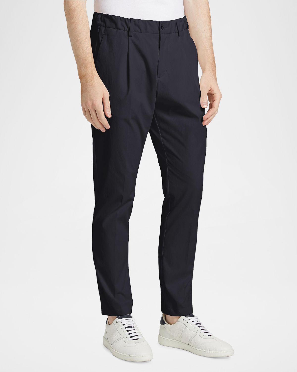 Herno Elasticized Waistband Straight-Leg Pants | Thumbnail 6