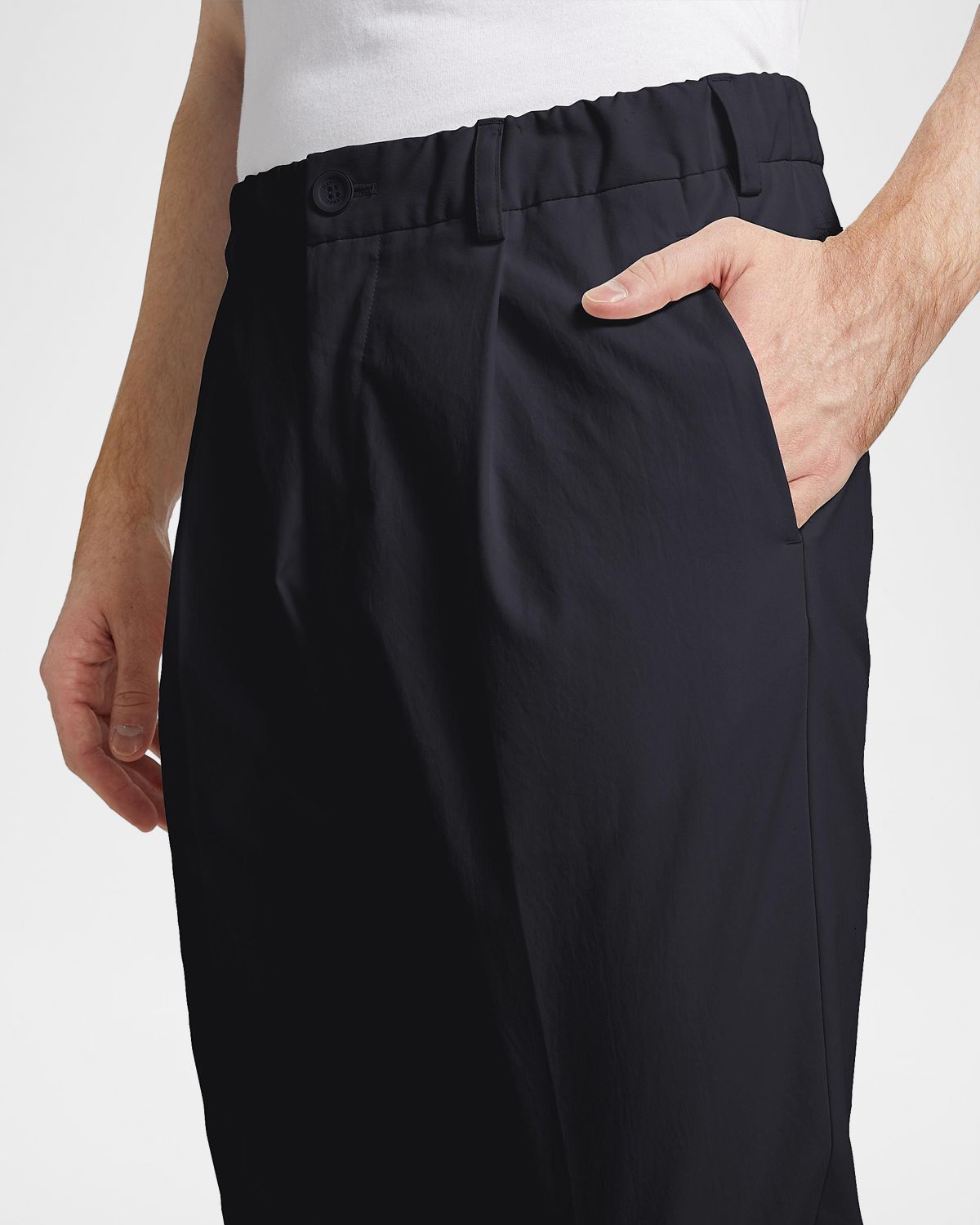 Herno Elasticized Waistband Straight-Leg Pants | Thumbnail 5